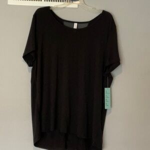 Ideology Black Active Short Sleeve Tee